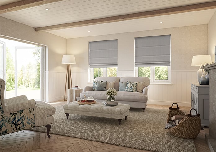 Erin, Mercury - Twist&Fit Roman Blind - Image 7